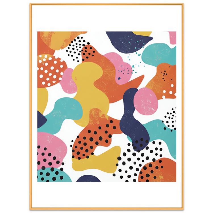 Color Paradise Decorative Painting with Aluminum Alloy Frame Print On Your Demand, 15x20cm, 20x20cm, 30x30cm, 40x40cm, 50x50cm, 60x60cm, 70x70cm, 80x80cm, 90x90cm