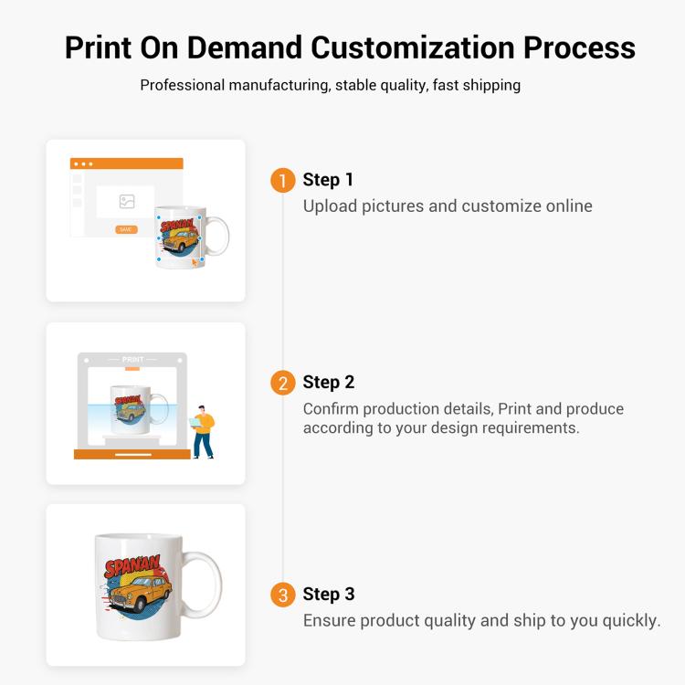 500pcs 250ml Disposable Paper Cup Custom Made Print On Your Demand, Alphabet