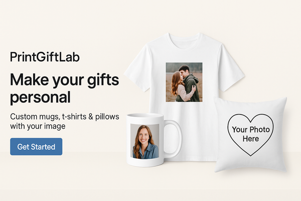 🎁 Discover PrintGiftLab.com: Your Creative Lab for Unique Personalized Gifts!