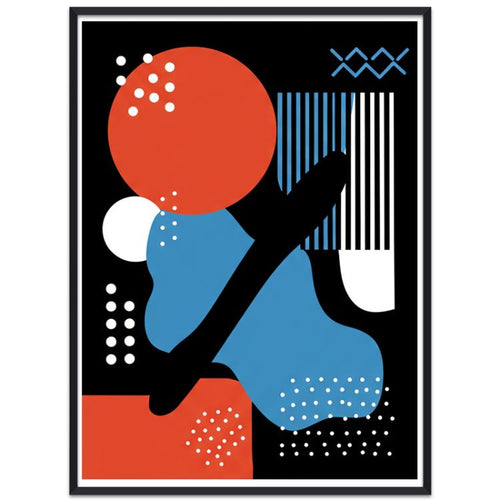 Abstract Doodle Decorative Painting with PS Frame Print On Your Demand, 15x20cm, 20x20cm, 30x30cm, 40x40cm, 50x50cm, 60x60cm, 70x70cm, 80x80cm, 90x90cm